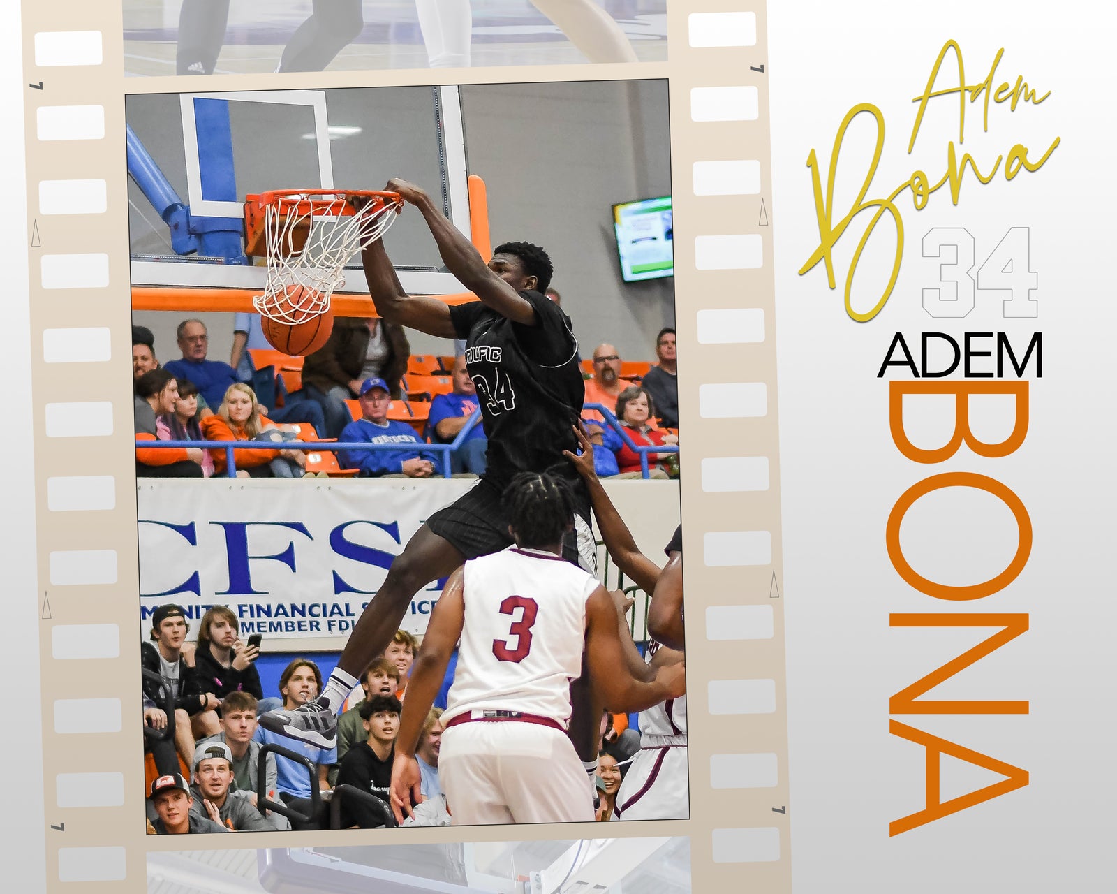 Film Strip Sports Poster