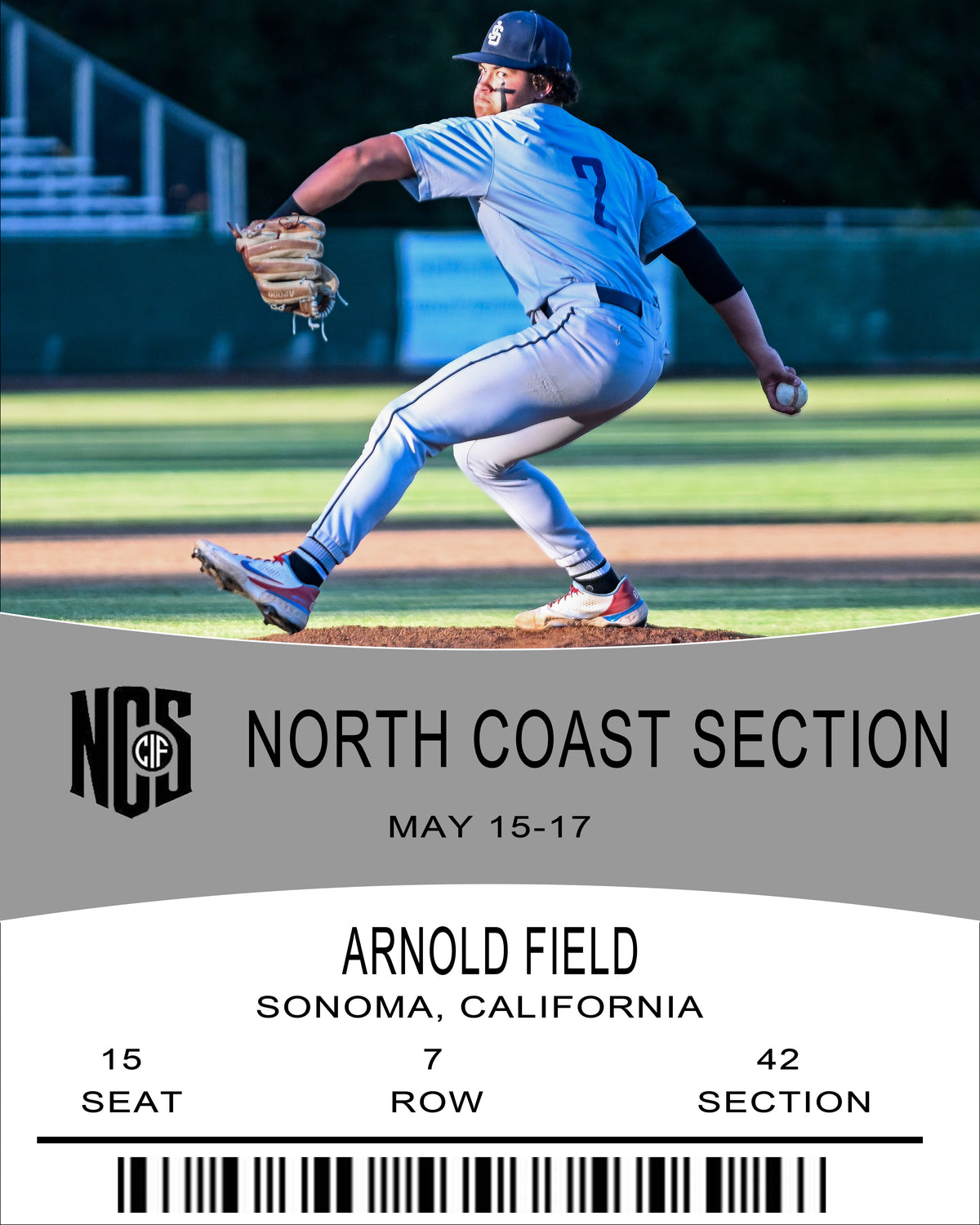 Game Ticket Sports Poster